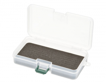 Meiho Slit Foam Stinger Box Large Deep  - Clear